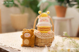 Lulu The Piggy Farmer - Plush Keychain