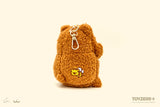Lulu The Piggy Farmer - Plush Keychain