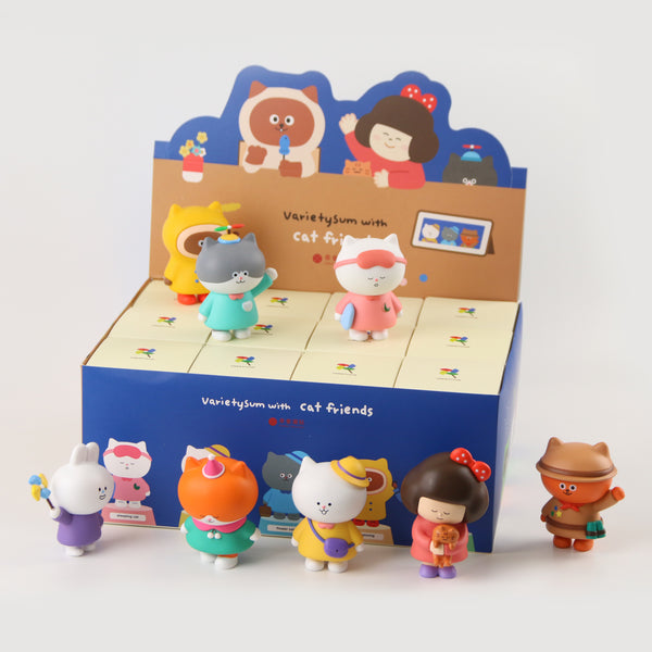 Variety Sum with Cat Friends series (Opened box)